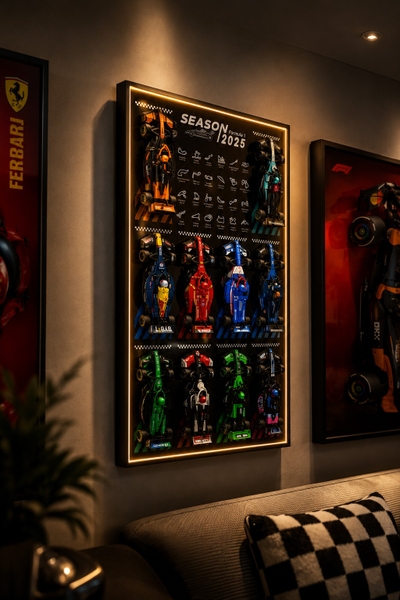 Tranh Treo Mô Hình Xe Lego Speed Champion