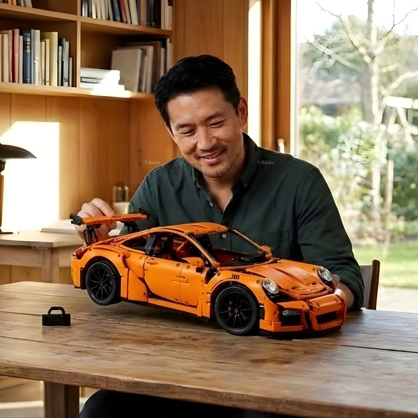 Mô Hình Xe LEGO Porsche 911 GT3 RS Tỉ Lệ 1:8
