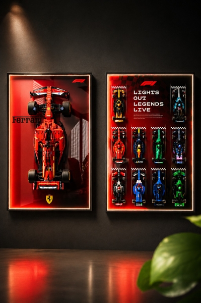 Tranh Treo Mô Hình Xe Lego Speed Champion