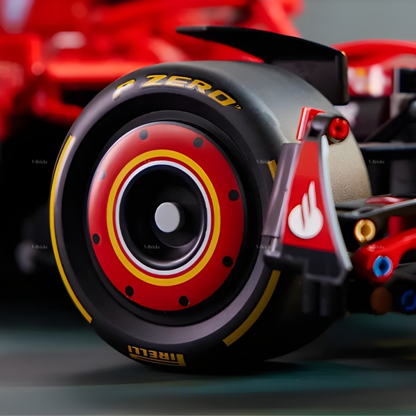 Mô Hình Xe LEGO F1 Ferrari SF‑24 Tỉ Lệ 1:8