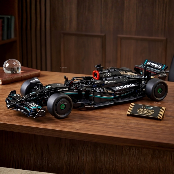 Mô Hình Xe LEGO F1 Mercedes‑AMG Tỉ Lệ 1:8