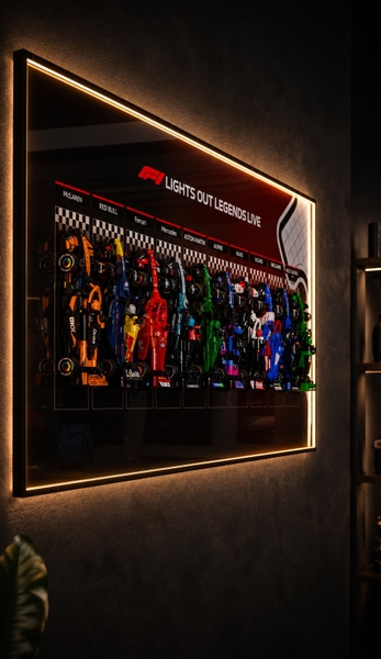 Tranh Treo Mô Hình Xe Lego Speed Champions