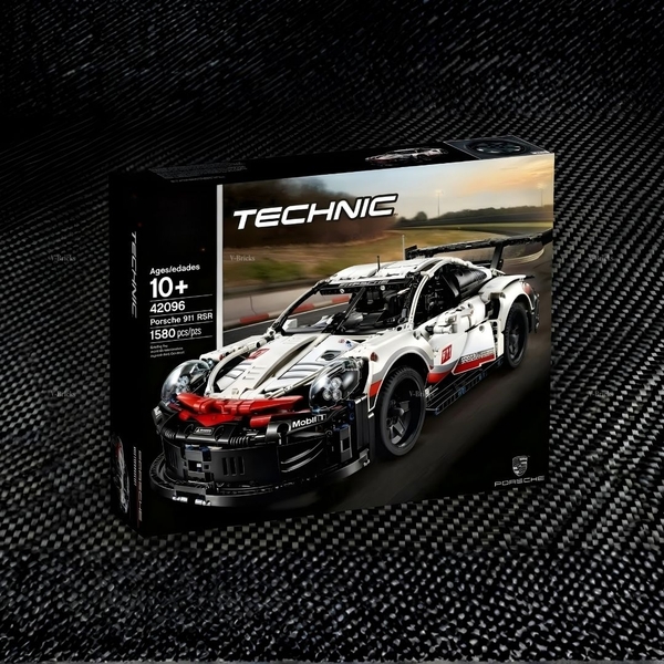 Mô Hình Xe LEGO Porsche 911 RSR Tỉ Lệ 1:10