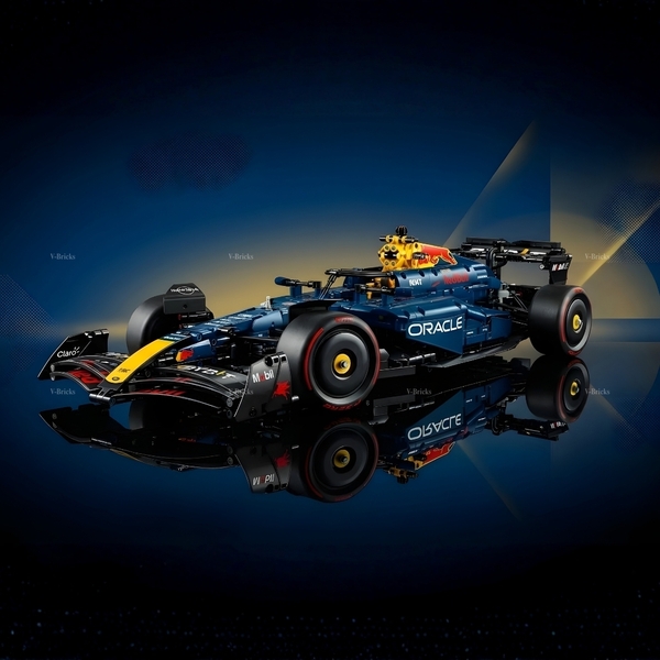 Mô Hình Xe LEGO F1 Red Bull Racing RB20 Tỉ Lệ 1:8