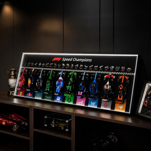 Tranh Treo Mô Hình Xe Lego Speed Champions