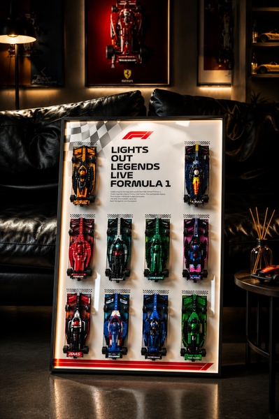 Tranh Treo Mô Hình Xe Lego Speed Champion