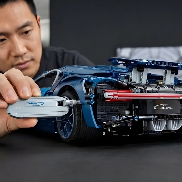 Mô Hình Xe LEGO Bugatti Chiron Tỉ Lệ 1:8