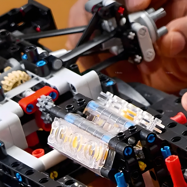 Mô Hình Xe LEGO F1 Red Bull Racing RB20 Tỉ Lệ 1:8