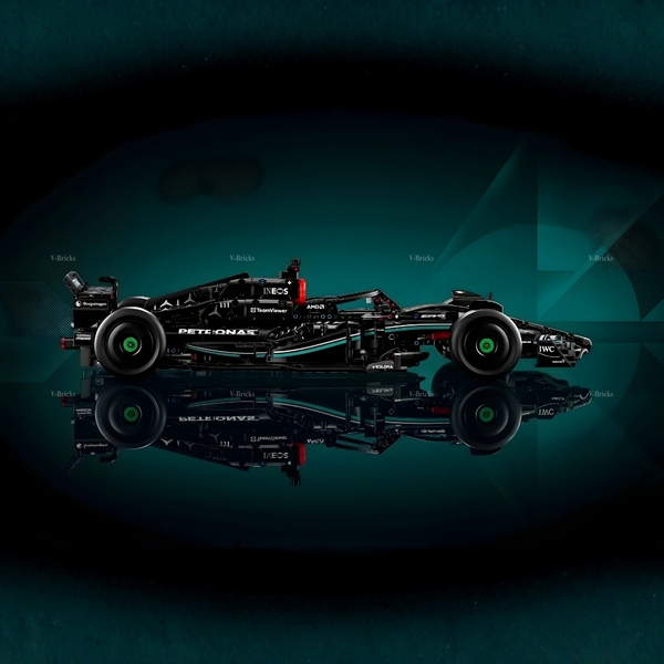 Mô Hình Xe LEGO F1 Mercedes‑AMG Tỉ Lệ 1:8