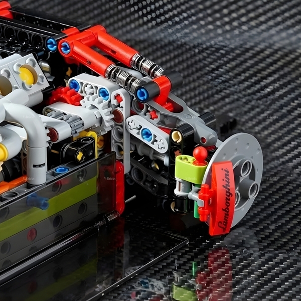 Mô Hình Xe LEGO Lamborghini Sián FKP 37 Tỉ Lệ 1:8