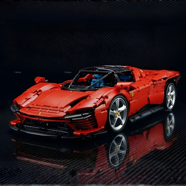 Mô Hình Xe LEGO Ferrari Daytona SP3 Tỉ Lệ 1:8