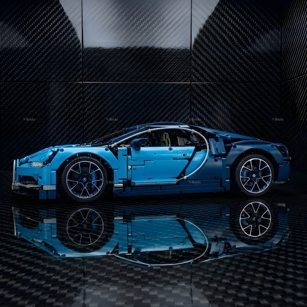 Mô Hình Xe LEGO Bugatti Chiron Tỉ Lệ 1:8