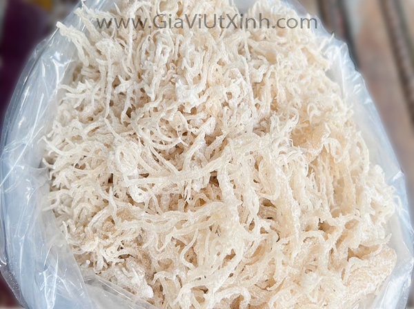RONG SỤN TRẮNG NHA TRANG 500G - 1KG - SỢI GIÒN MỀM NGỌT THƠM