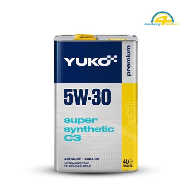 dau-nhot-dong-co-yuko-super-synthetic-c3-5w-30