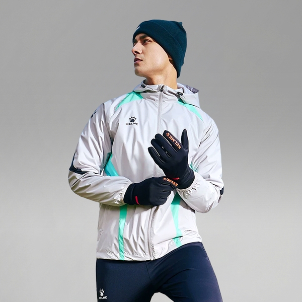 ÁO KHOÁC DỆT TAY DÀI KELME - MÃ 8461WT1130