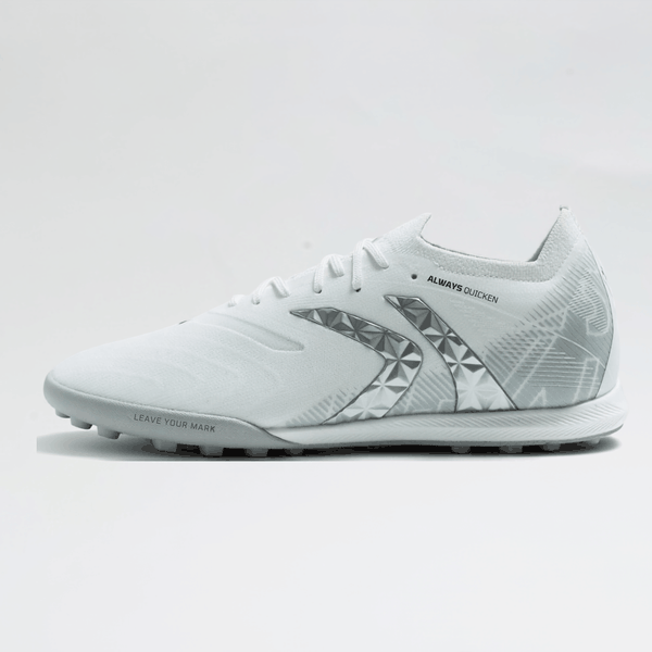 GIÀY BÓNG ĐÁ V-MACH 3.0.4 (TF) - White/Silver - MÃ 8621ZX1423