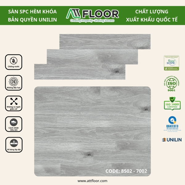 Những đặc tính ưu việt của sàn SPC