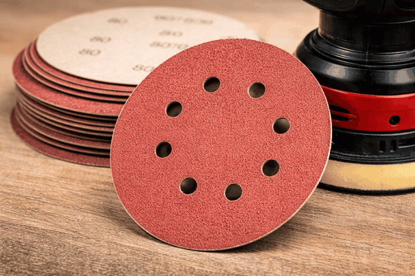 Đĩa giấy nhám tròn dùng cho máy chà nhám quỹ đạo