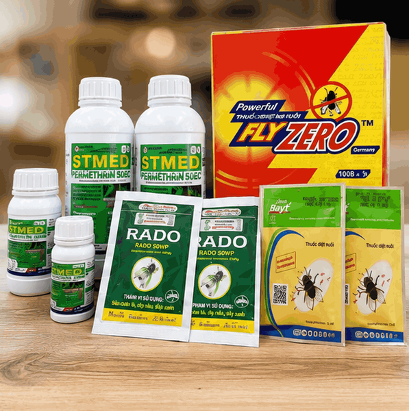 Thuốc diệt ruồi Agita, Fly Zero và RADO
