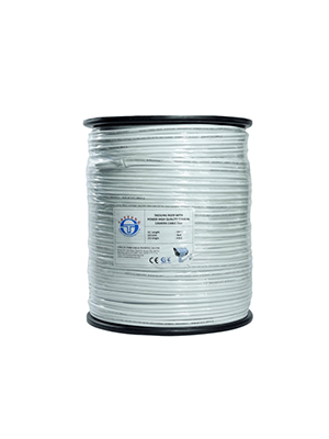 Cáp đồng trục liền nguồn Dongsung RG59 CU 0.8mm (cuộn 200M)