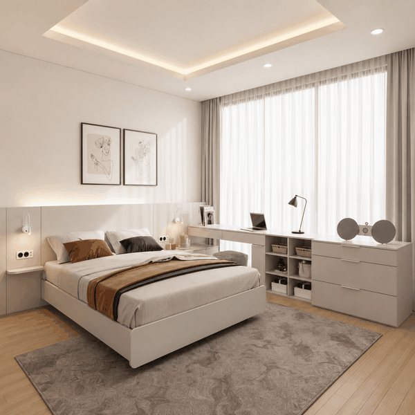 ROSIE Bed | Giường ngủ phong cách Hàn Quốc hiện đại | Flexfit Store