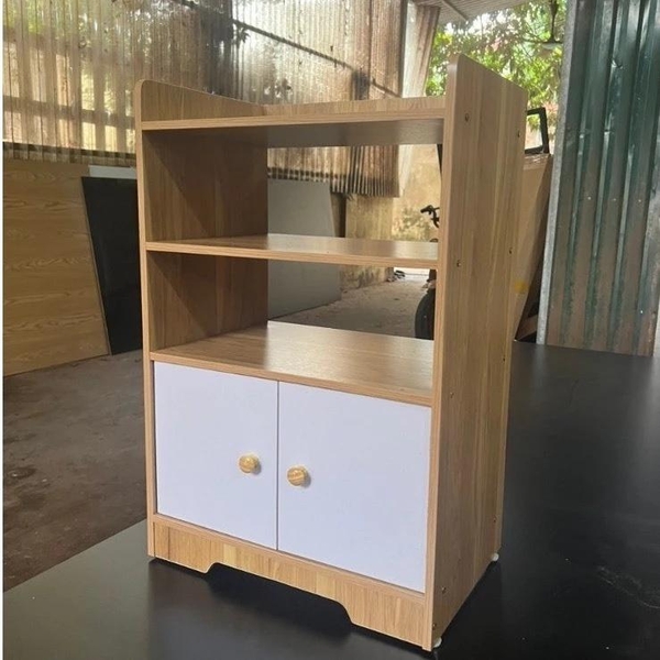 Kệ Để Đầu Giường 4 Tầng, Tủ Đầu Giường Cánh Mở