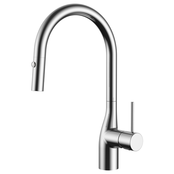 Vòi rửa bát dây rút 2 đường nóng lạnh. GLF 636