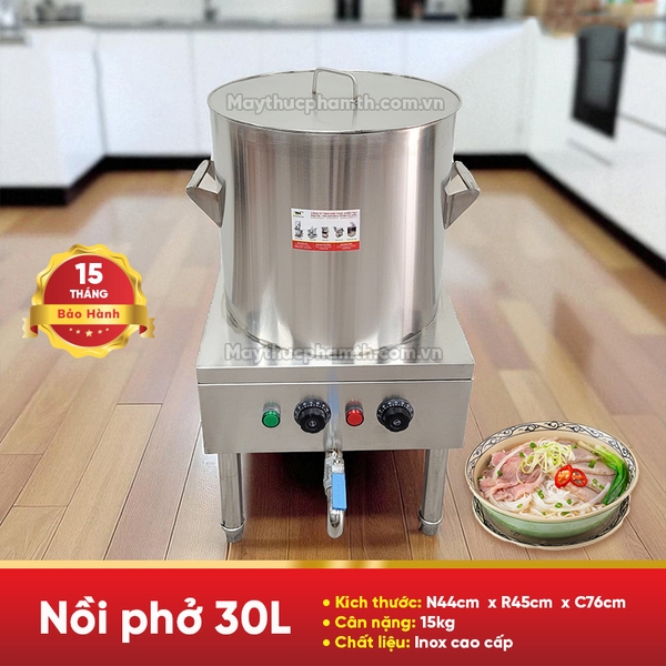 NỒI NẤU PHỞ ĐIỆN T&H 30 LÍT