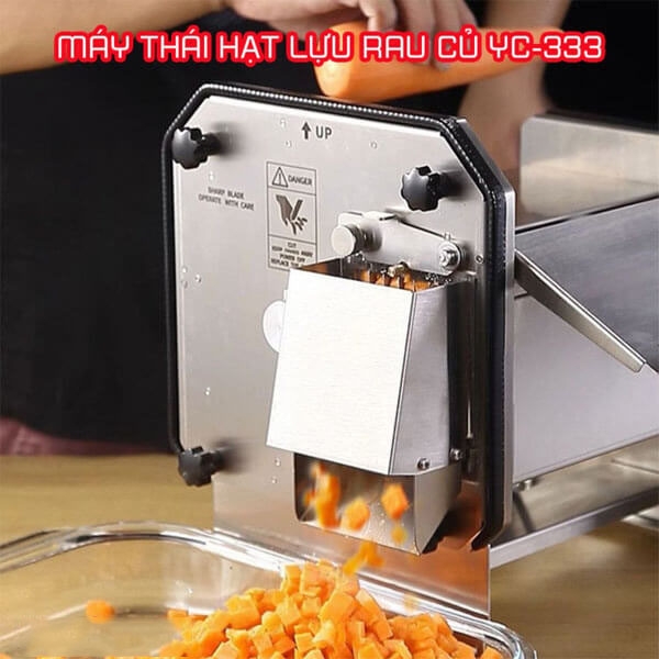 Máy Thái Hạt Lựu Củ Quả YC-333