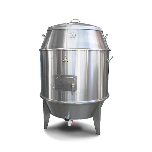 Lò quay gà vịt inox 80 cm (8 – 12 con)