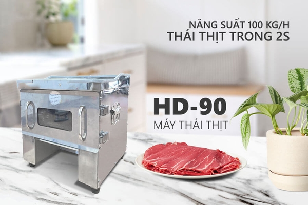 Máy Thái Thịt Tươi Sống HD-90