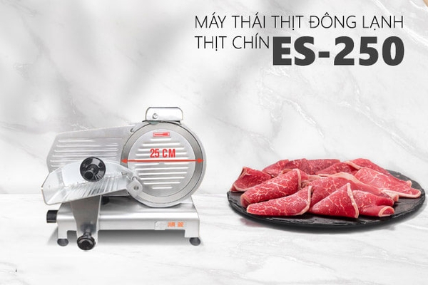 Máy Thái Thịt Đông Lạnh và Thịt Chín ES-250