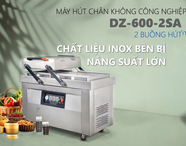 Máy Hút Chân Không 2 Buồng DZQ-600-2SA