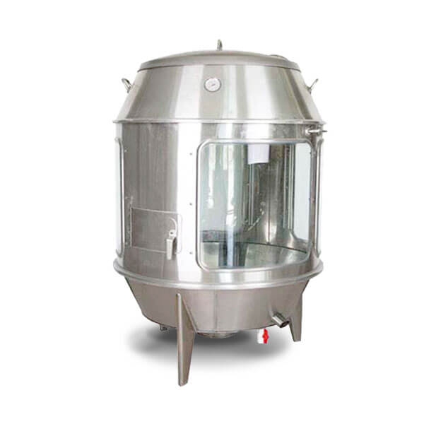 Lò quay vịt inox kính 90 cm (10 – 12 con)