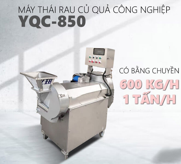 Máy Thái Rau Củ Công Nghiệp YQC-850