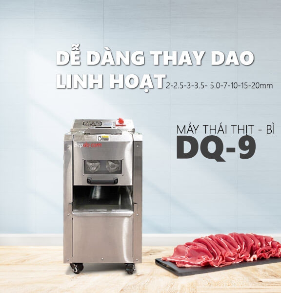 Máy Thái Thịt Tươi DQ-9 Công Suất 250kg/h