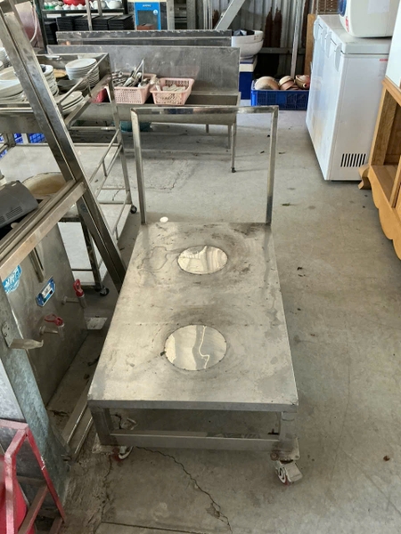 Xe đẩy inox-DQDKD