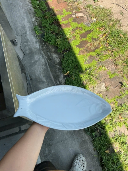 Đĩa sứ hình cá - DQDKD
