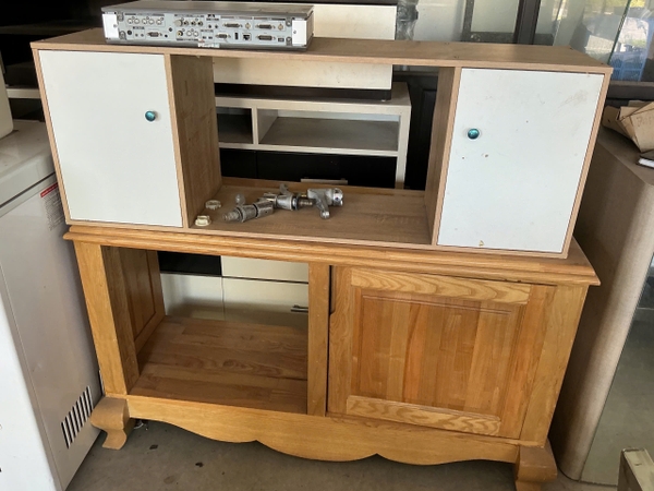 Kệ trắng để đồ / kệ tivi mini -NTGD