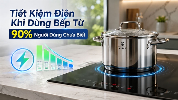 Cách dùng bếp từ tiết kiệm điện mà nhiều người bỏ qua