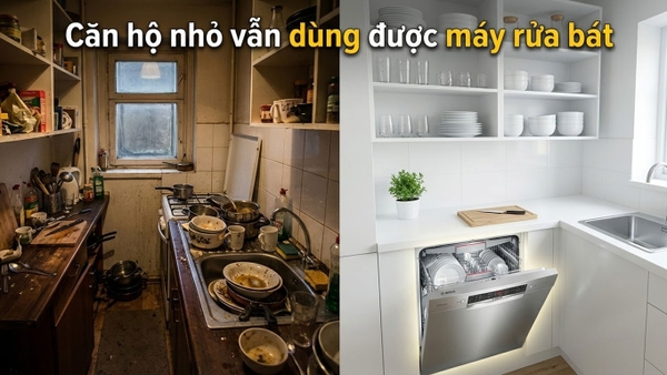 7 tiêu chí chọn máy rửa bát phù hợp cho căn hộ nhỏ