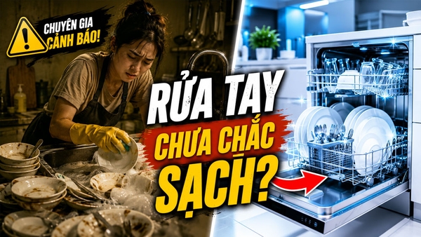 Vì sao nhiều chuyên gia khuyên nên thay đổi cách rửa bát?