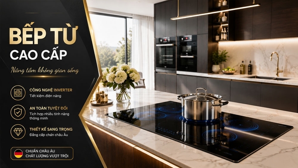 Có nên đầu tư bếp từ nhập khẩu châu Âu hay không?