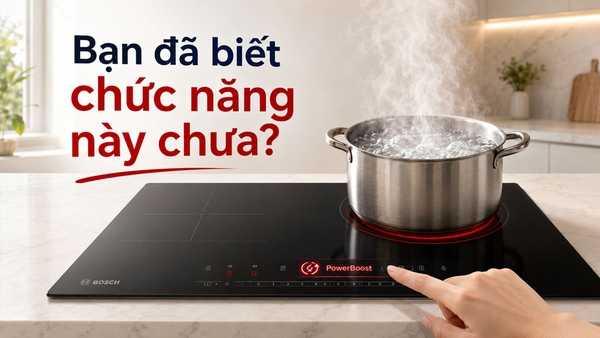 Dùng bếp từ mỗi ngày nhưng bạn đã biết chức năng này chưa?