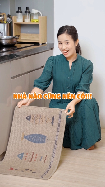 Thảm Bếp Chống Trượt Cao Cấp