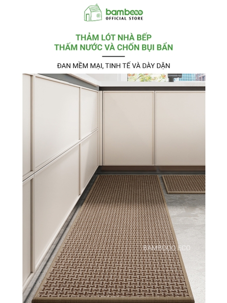 Thảm Bếp Chống Trượt Cao Cấp