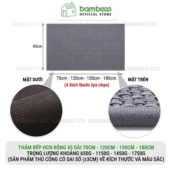 Thảm Bếp Chống Trượt Cao Cấp