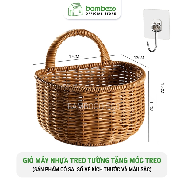 Giỏ nhựa treo tường