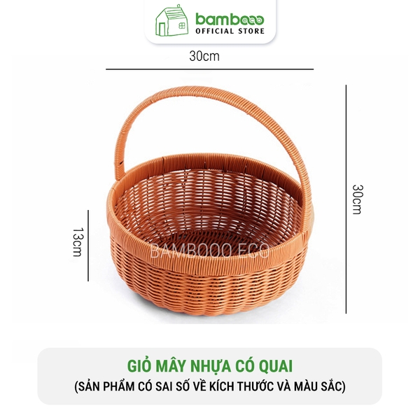 Giỏ picnic giả mây