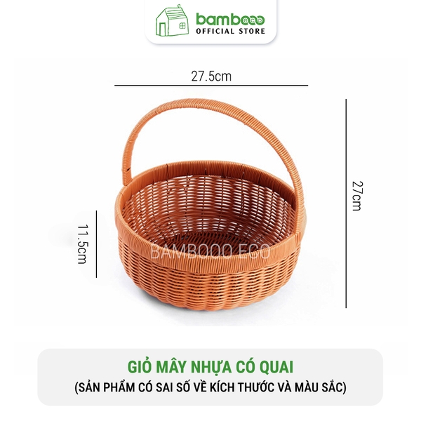 Giỏ picnic giả mây